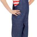 fun shack Pig Costume For Children Nursery Ryhmes Fancy Dress Halloween Costumes for Kids Girls Boys (Large, Blue)