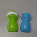 Munchkin Click Lock Bite Proof Sippy Cup, 9 Ounce,2 Count (Pack of 1), Plastic, Blue/Green