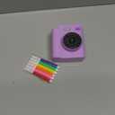 Kids Instant Print Camera - 1080P HD Toddler Digital Camera for 3 4 5 6 7 8 9 10 Year Old Girls Boys, Christmas Birthday Gift with 32GB SD Card, Selfie Mode, Portable Travel Toy, Fun Filters- Purple