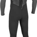 O'Neill Men's Reactor-2 3:2mm Back Zip Full Wetsuit, Lightweight Warmth and Flexibility for All Water Activities (Black, XL)