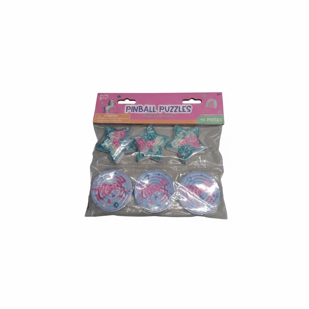 18 mini pinball maze puzzles