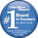 Hamilton Beach 2 Slice Toaster with Extra-Wide Slots, Bagel Setting, Toast Boost, Slide-Out Crumb Tray, Auto-Shutoff & Cancel Button, Defrost Function, Stainless Steel (22794)
