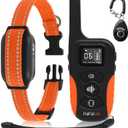 PaiPaitek Dog Vibration Collar with Controller No Shock, 3300ft Waterproof Training Dog Collar Beep and Vibrate Only, Security Lock & Rechargeable Vibrating Collar for Dogs 5-120 lbs - No Prongs