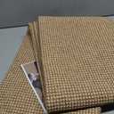 Burlap Fabric Natural Fiber Weave Carpet / 48" Wide/Sold by the Yard