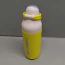 CHAKO LAB Insulated Stainless Steel Water Bottle, BPA-Free Sports Water Bottle,Spout and Straw,Leak Proof Locking Lid,Designed for Travel, School, and Sport,BPA Free,23 oz,Lemon