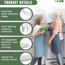 AMI PARTS 240363702 Refrigerator Door Bin Side Shelf Fit for Frigi-daire, Ken-more Refrigerator - Replaces 240363704, 240363705, 240363708, AP2116106, PS430207 (2 Pack)