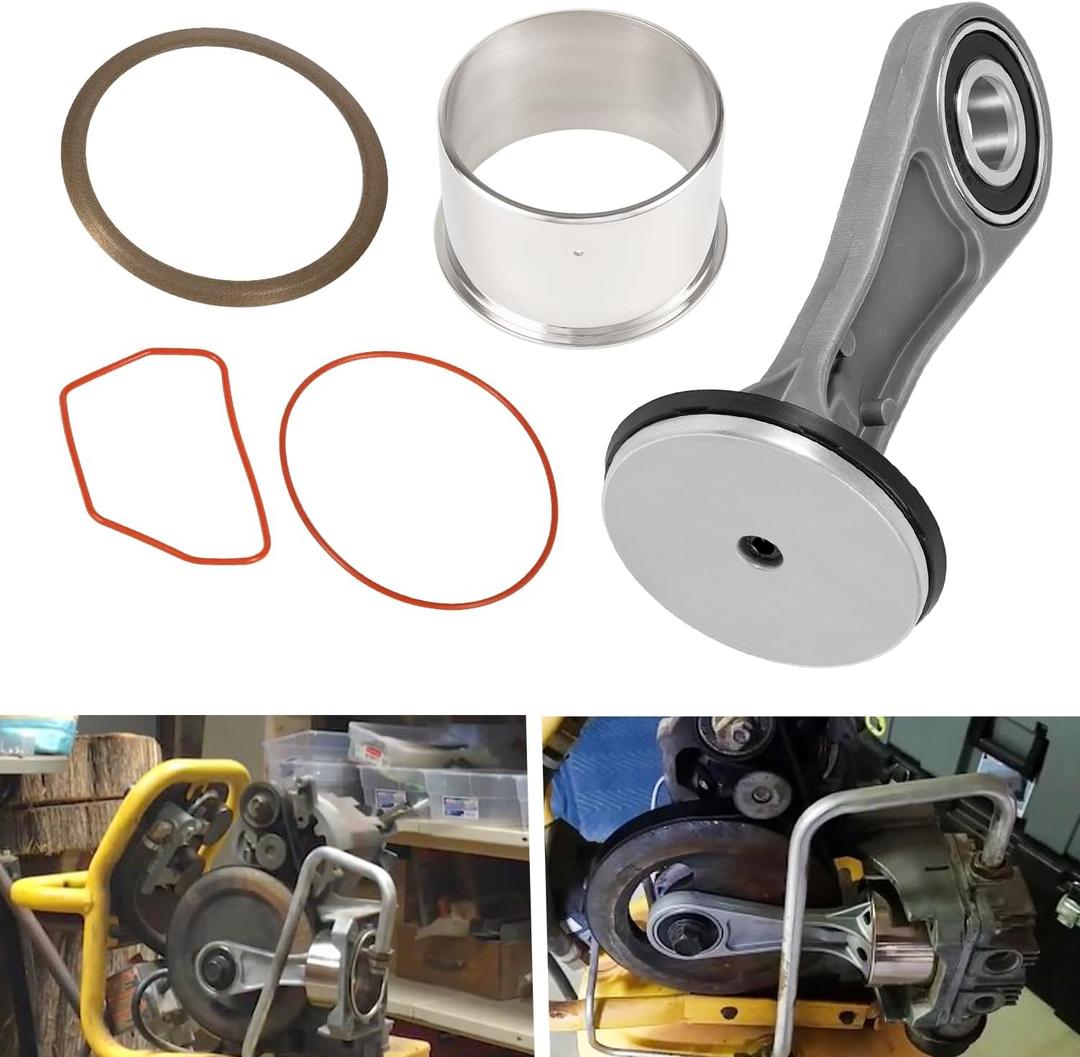 N038785 Air Compressor Piston Rod Assembly Kit For Dewalt D55146 D55167 D55168, and For Craftsman 919-167600, 919-167610 Air Compressor Cylinder Repair Kit (2-7/8" Bore Cylinder)