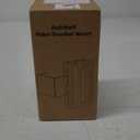 QIBOX Anti-Theft Video Doorbell Mount Compatible with Ring/Blink Video Doorbell 4/3/3 Plus/2/1/(2020 Release), Adjustable No-Drill Mounting Bracket Wedge Adapter Holder Accessories (Black)