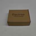 Ravinte 60 Packs (30 Pairs) 3/8" Inset Matte Black Cabinet Hinge, Self Closing Hinges for Kitchen/Bathroom/Furniture Cabinets & Doors. Decorative Hardware with Door Bumper.