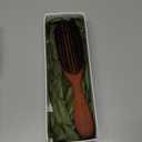 100% Wild Boar Bristle Hairbrush for Natural Healthy Hair, The Tibet brush, Medium Soft Bristles, Pear Wood Handle, for Fine or Thinning Hair, for Women & Men, Made in Germany's Black Forest