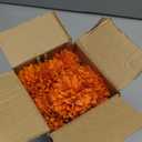 4Pcs Artificial Fall Flowers with 6 Heads Each, Fake Silk Chrysanthemums Orange Marigold Ball Flower Fake Mums for Autumn Dia De Los Muertos Day of The Dead Home Decor Outdoors Indoor