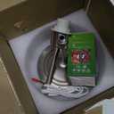 Rechargeable Battery Powered Table Lamp, Wireless LED Lamps, Cordless Touch Lamps, Stepless Dimmable Bedside Lamps, Night Lamp for Bedroom, Dinning Room, Kitchen Decor, Office (Silver)