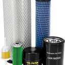 LVA21036 Maintenance Kit Fits for JD Compact Utility Tractor 1025R (-153036) 2025R (-103920) Replaces M131802 M131803 Not Applicable to Newer Models Produced After The End of 2018