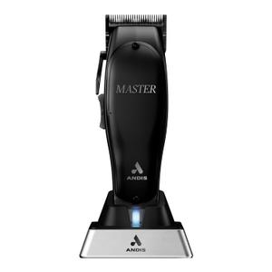 Andis Black Label MLC Professional Master Cordless Lithium-Ion Hair Clipper, Adjustable Carbon Steel Blade for Close Cutting, Black