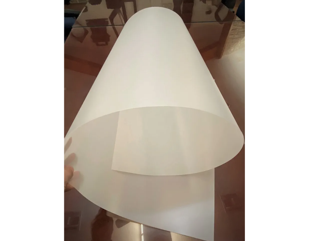 1 Flexible Translucent PE Plastic Sheet 48x24x1/30 (0.03) DIY Stencil Pattern