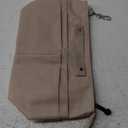 HyFanStr Purse Organizer Insert for Handbags,Tote Bag Organizer Insert Zipper Bag for Women, Handbag Organizer Inside Liner with 15 Pockets (Beige)