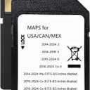 Navigation SD Card Upgraded GPS Maps Compatible with 2014-2018 3