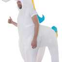 Adult Unicorn Inflatable Costume Magic Horse Fancy Dress Up Mens Womens Costumes