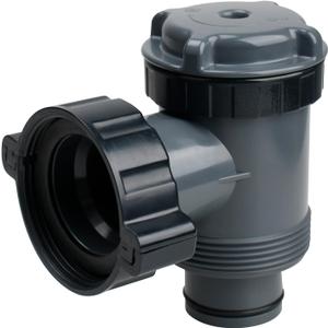 Plunger Valve for Intex Pools,Plunger Valve Connection Pool Pump Hose of 38 Compatible, plunger valve and outlet ,Above Ground Pool Filter Pump On Off Plunger Valve Part, for intex pool accessories
