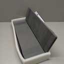 Stone Bath Mat, Super Big, 20"x32", Foldable, Multifunctional, Dark Gray Bathroom Mat for Shower
