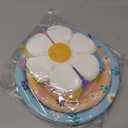 Yungyan 96 Pcs Blue Dog Birthday Party Plates and Napkins Set Pink Blue Plates Daisy Flower Napkins Dog Paw Tableware for Baby Shower Puppy Theme Birthday Party Supplies