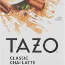 TAZO Classic Chai Latte, Black Tea Concentrate, Easy-to-Serve Caffeinated Chai Tea for Everyday Lattes, Mocktails and Hot or Iced, 32 oz Carton (32 Fl Oz (Pack of 1))
