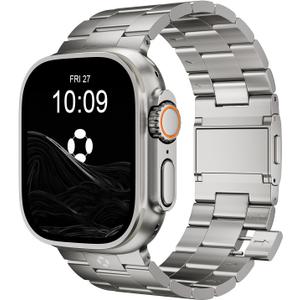 Titanium Watch Band for Apple Watch Ultra 3/2/1 Band 49mm,Tool Free Apple Watch Titanium Band With DLC Coating,Scratch Resistant Ultra 3 Metal Band,26mm,CRNS-PRO