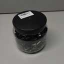 Ufmarine Binder Clips Paper Clips Assorted Sizes 200 Count (Black), Metal Paper Binder Clips with Box for Office, School and Home