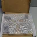 2 Pack Christmas Window Lights Snowflake Decorations, Snowflake Lights with 8 Lighting Modes for Holiday Indoor and Outdoor Wall Door Glass Decoration(Blue)