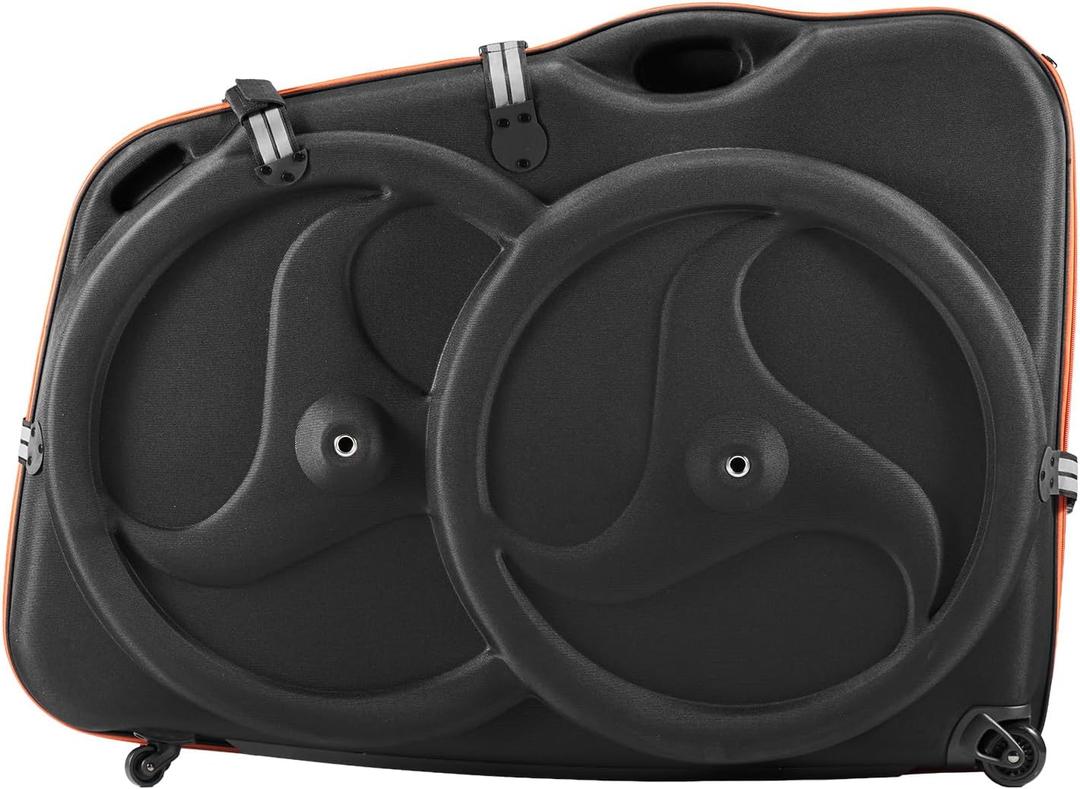 VEVOR Bike Travel Bag, Road Bike Bag Road Bicycle Storage Carry with TSA Lock & Dual Zipper for Air Travel, Outdoor Use, Airplane, Car, Train, Subway Transport, 700C Road Bike