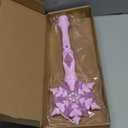 JOINPAYA Snowflake Wand: Princess Light Up Glow Wand for Parties & Cosplay, Pink, 12.6 x 4.33 x 1.18 inches