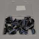 34 Blades Replacement Parts for GL-Mach 3 Style Razors (Blue), Wet Razors Men's Blades Value Packs