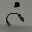 2in1 Wireless CarPlay & Android Auto Adapter, Plug & Play CarPlay Dongle Converts Wired to Wireless, Fast AutoConnect, No Delay, Compact Design for iPhone & Android with USB/USBC Port(Black)