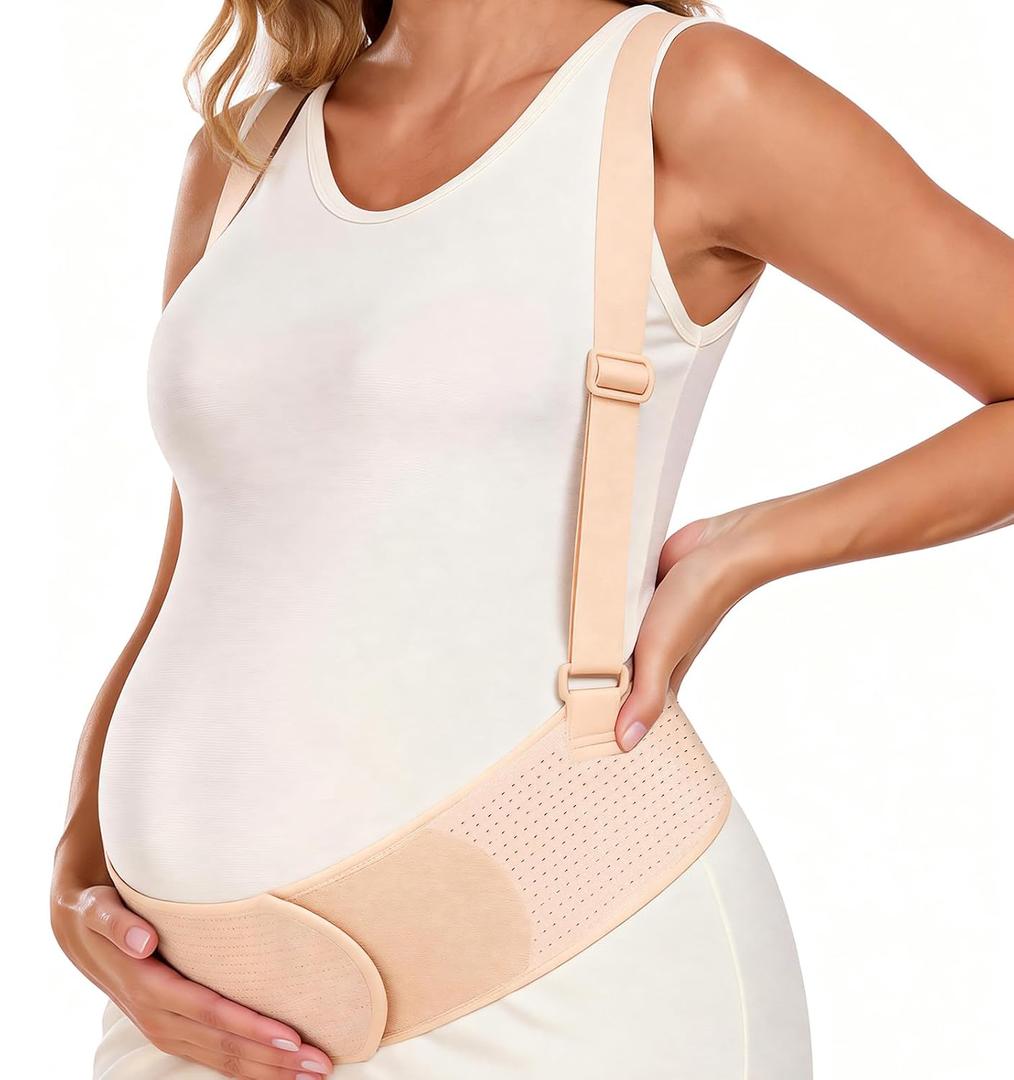 Belly Band (Beige, Large)