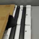 24 Inch Prize Wheel for Tabletop or Floor Stand Fortune Spin with Dry Erase Marker and Eraser for Engaging Home Parties, Trade Show, Carnival Events, White 