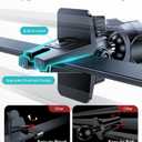 VICSEED Upgrade Ultra Stable Car Phone Holder MountDouble Lock Metal Clip Universal Air Vent Phone Mount,Mobile Cell Phone Holder for Your Car,for iPhone 17 Pro Max 16 and All Phone