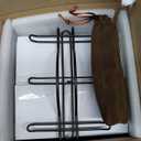 YHOSSEUN Espresso Cups with Saucers and Metal Stand, 4 Oz Ceramic Expresso Shots Cup Espresso Small Coffee Cups Set of 6, Beige