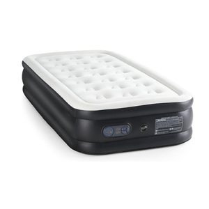 Yapamar Air Mattress - 16" Air Bed Inflatable Blow Up Mattress Airbed with Built-in High Capacity Pump, Double Height, Adjustable, Non-Slip Bottom Design - Queen(16inch)