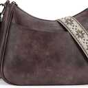 APHISON Trendy Leather Crossbody Purse with Adjustable Strap, Women's Shoulder Handbag