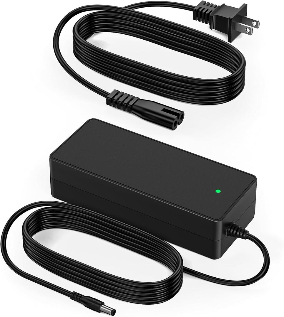 VHBW 42V 2A Charger for iScooter i9, i9 Pro, i8, i8L, 1S Electric Scooter Charger Compatible with isinwheel S9/S9 Pro/S9 Max (Fits 36V Lithium Battery Scooters)