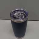 WETOWETO 20oz Tumbler, Stainless Steel Vacuum Insulated Coffee Travel Mug, Double Wall Powder Coated Insulated Coffee Mug Travel Mug with Lid Thermal Cup for Outdoor (Navy Blue, 1 Pack)