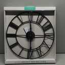 La Crosse Clock 404-3451 20-Inch Black Metal Tower Quartz Clock