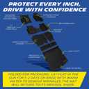 Michelin Vehicle Mats, Premier Series All-Weather TPE Custom Fit Liner for Honda CR-V Gasoline & Hybrid & e:FCEV 2023-2026 Floor Mats (7 Piece)