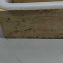 3 in 1 Rabbit Litter Box with Hay Feeder and Bowls - Wooden Rabbit Hay Feeder for Guinea Pig, Hamster, Small Animals