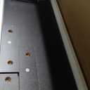 Fenge Dual Monitor Stand for Desk, 42.5in Large Monitor Riser for 2 Monitors, 2 Tier Computer Office Desk Top Shelf, Desktop Storage Stand for Laptop, PC, Computer, Printer (Black)