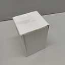 Sugar Jar Glass Salt Container,15 Ounces Clear Airtight Caning with Bamboo Lid and Spoon Scoop, Storage Overnight Oats, Salts, Coffee Bean, Spice, Creamer, Food Organizer, Pack of 1