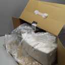 Medline 5" Elongated Raised Toilet Seat, with Lock and Removable Padded Arms- A Medical Seat for Seniors, Elderly, Adults, or Post-Surgery Recovery, 1 Ct.