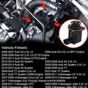 06H145710D Turbocharger Diverter Bypass Valve Cutoff Valve For A3 A4 TT VW CC Eos GTI Jetta Passat Tiguan Beetle 2.0L Replacement# 06H 145 710 D