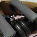 CYUmail Cat Stroller Foldable Lightweight for Small Dogs Cats 0-15 lbs Pink