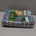 3 x Nush Nush Leopard Print Gift Bags with Handles - Medium Size, 6 Pack in 3 Iridescent Holographic Colors - Reusable Cheetah Gift Bag for Safari Party Favors, Jungle Theme, Girl Parties